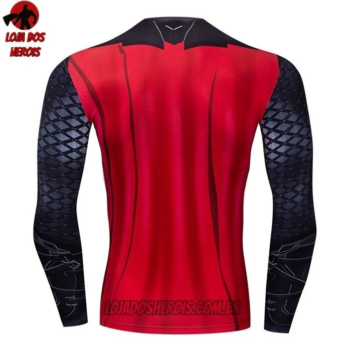 Camisa/Camiseta Hash Guard Thor Vingadores Manga Compressão Segunda Pele - Imagem 2