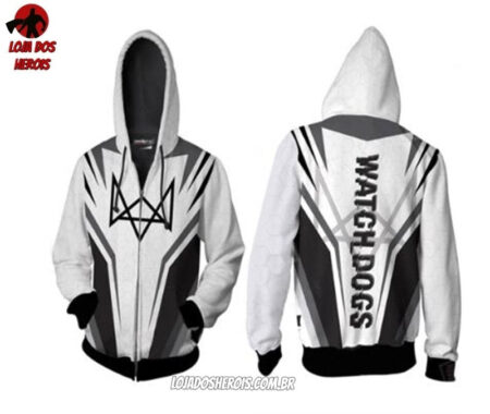 Blusa Jaqueta Casaco Watch Dogs Game