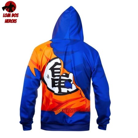 Jaqueta/Blusa/Casaco Heróis Goku Batalha Dragon Ball Super - Image 2