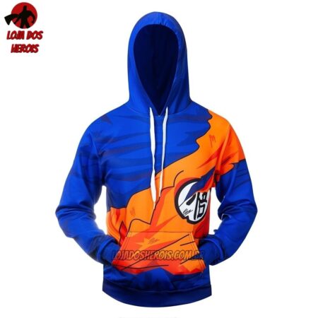 Jaqueta/Blusa/Casaco Heróis Goku Batalha Dragon Ball Super