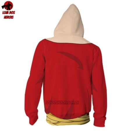 Blusa Jaqueta Casaco Monkey D. Luffy Clássico - One Piece - Image 3