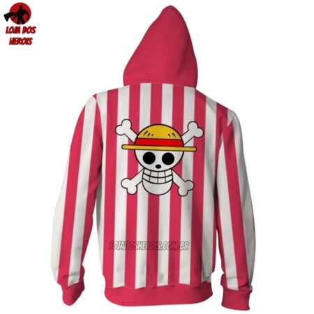 Blusa Jaqueta Casaco Monkey D. Luffy Modelo 3 - One Piece - Image 3