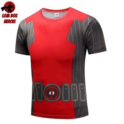 Camisa / Camiseta Heróis Deadpool - SlimFit