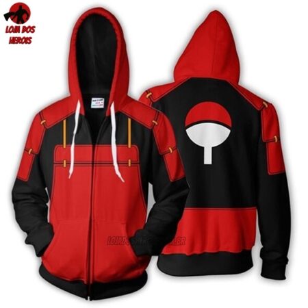 Blusa Jaqueta Casaco Madara Uchiha - Naruto Shippuden