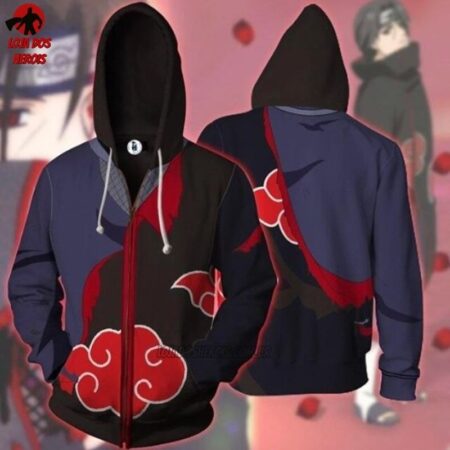 Blusa Jaqueta Casaco Itachi Uchiha - Naruto Shippuden