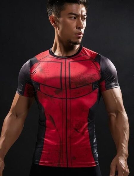 Camisa / Camiseta Hash Guard Deadpool Compressão