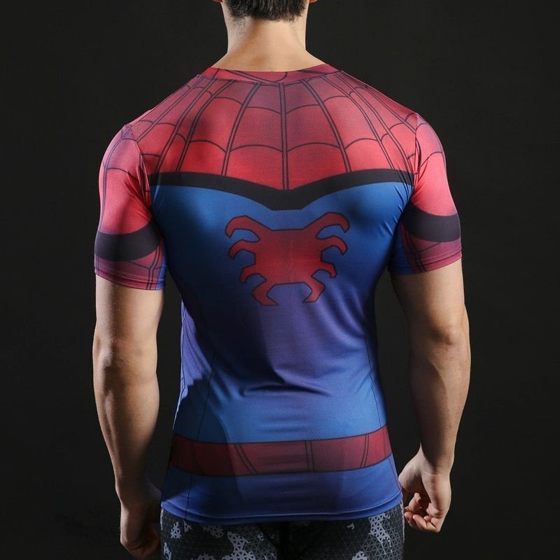 Camisa / Camiseta Hash Guard Homem Aranha - Vingadores Compressão - Imagem 2
