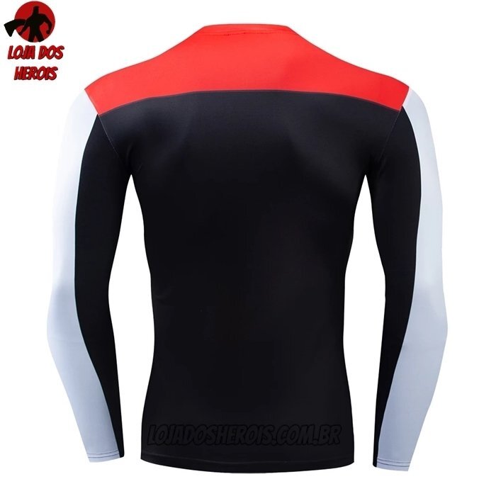 Camisa/Camiseta Hash Guard Vingadores Ultimato Manga Compressão Segunda Pele - Imagem 2
