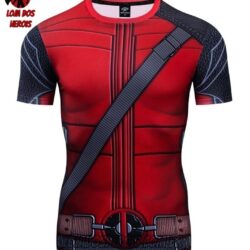 Camisa/Camiseta Hash Guard Deadpool Filme Compressão Segunda Pele