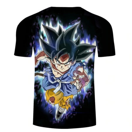 Camisa Camiseta Impressão 3D Goku Pequeno Dragon Ball Gt Estilo Clássico - Image 2