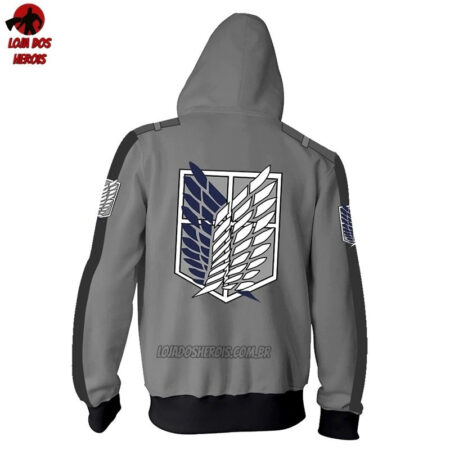 Blusa Jaqueta Casaco Divisão De Exploração Modelo 3 - Attack On Titan - Image 3