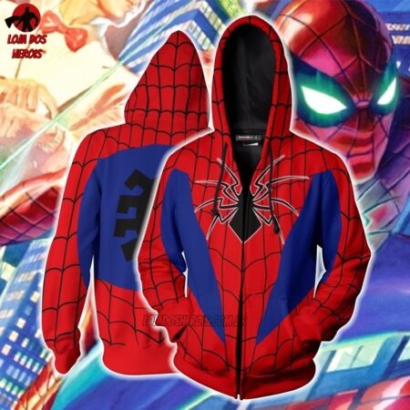 Blusa Jaqueta Casaco Homem Aranha Clássico