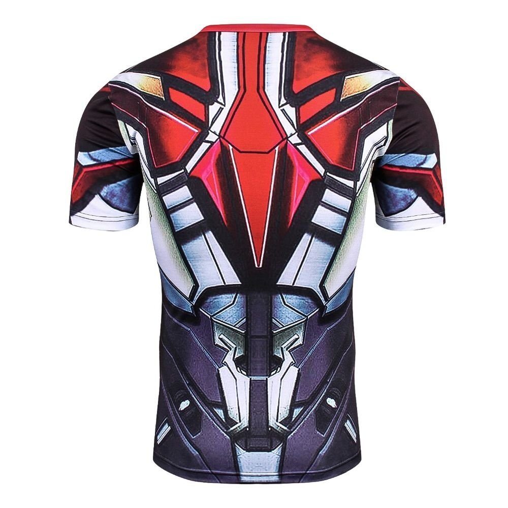 Camisa / Camiseta Hash Guard Compressão Homem de Ferro - Guerra Infinita V2 - Imagem 2