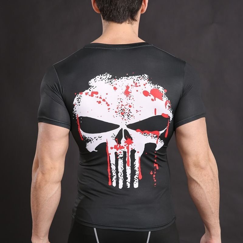 Camisa / Camiseta Hash Guard The Punisher - Justiceiro Serie Compressão - Imagem 2