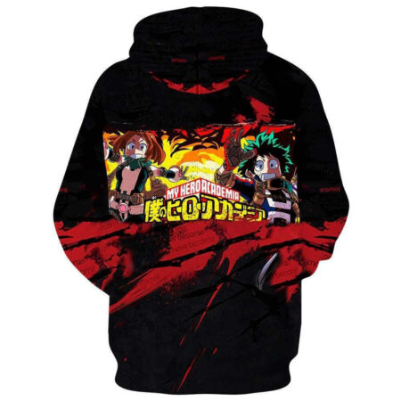 Blusa Jaqueta 3D Full Turma 1A My Hero Academia Anime Top - Imagem 2