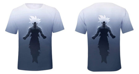 Camisa Camiseta Impressão 3D Goku Batalha Dragon Ball Super Estilo Clássico - Image 2