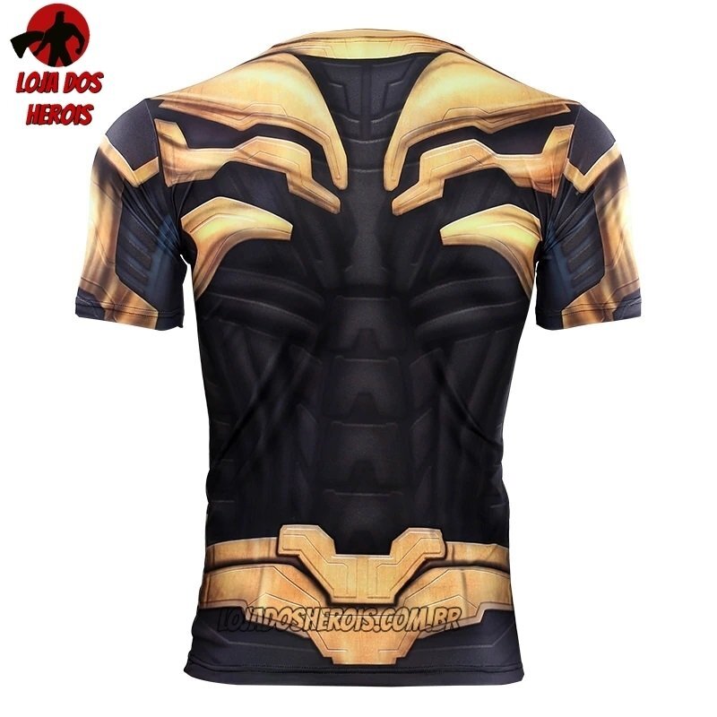 Camisa/Camiseta Hash Guard Thanos Filme 2019 - Vingadores Ultimato Endgame Compressão - Imagem 2