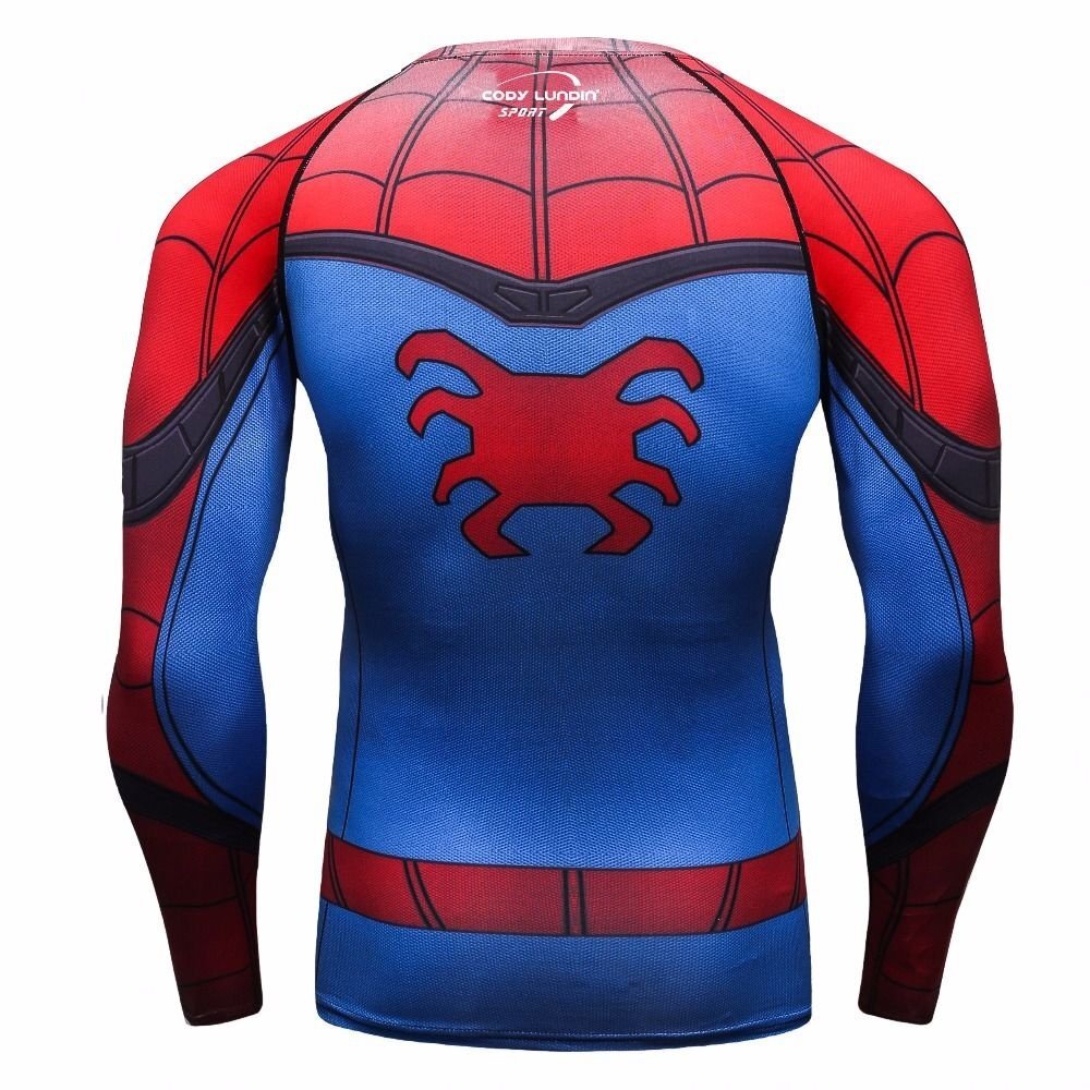 Camisa / Camiseta Hash Guard Compressão Homem Aranha - De Volta Ao Lar - Imagem 3