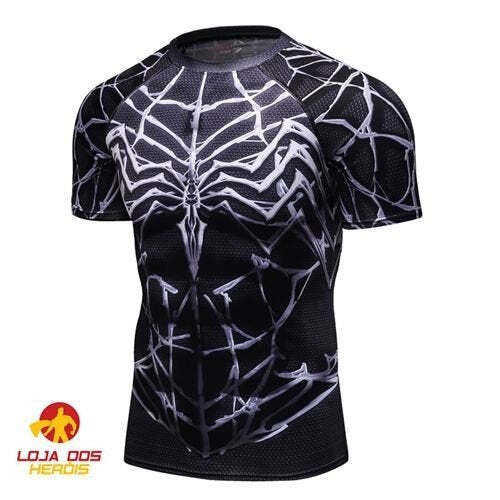 Camisa / Camiseta Hash Guard Compressão Venom - Filme