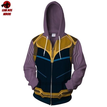 Blusa Jaqueta Casaco Thanos Vingadores Filme - Image 2