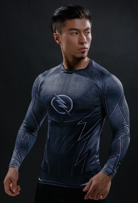 Camisa / Camiseta Hash Guard Zoom Manga Longa Compressão