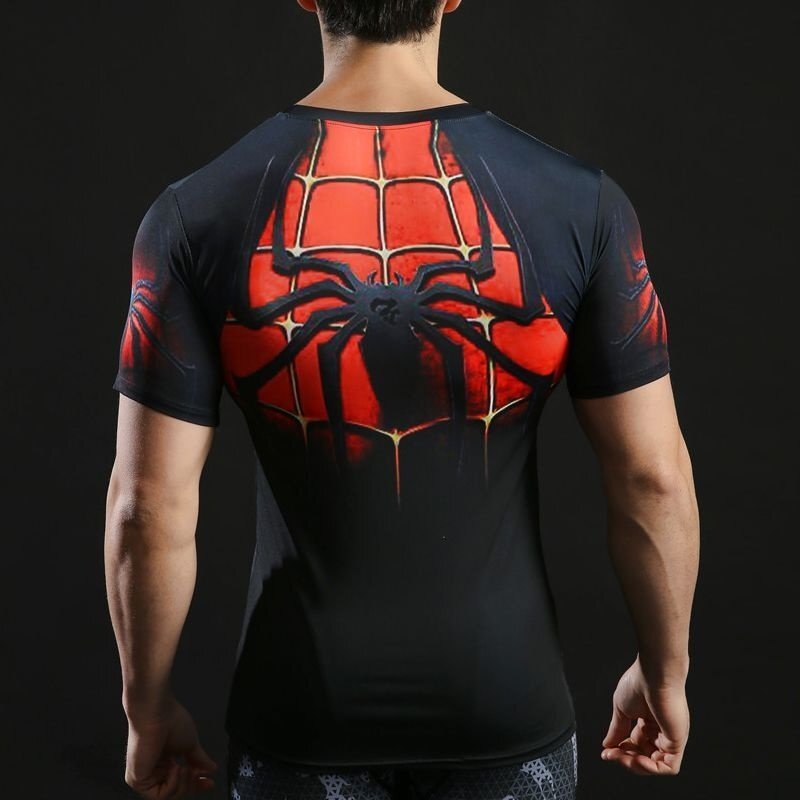 Camisa / Camiseta Hash Guard Homem Aranha III Compressão - Imagem 2