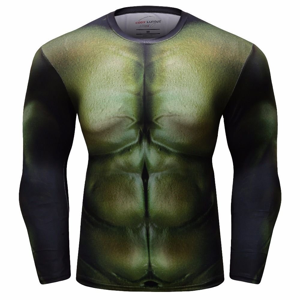 Camisa / Camiseta Hash Guard Compressão Hulk - Os Vingadores - Imagem 2