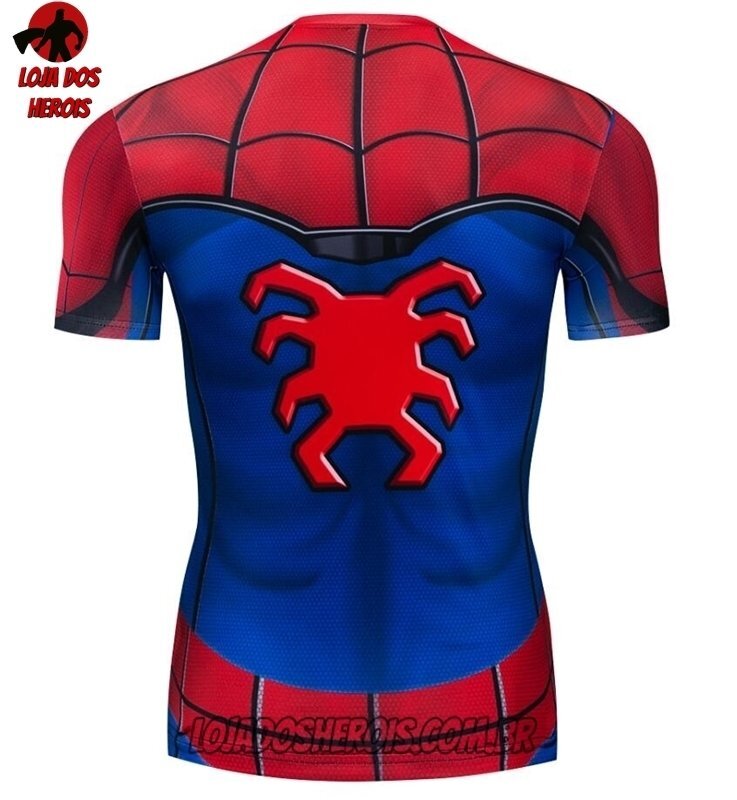 Camisa/Camiseta Hash Guard Homem Aranha Filme Compressão Segunda Pele - Imagem 2