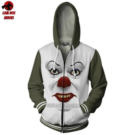 Blusa Jaqueta Casaco Pennywise IT: A coisa Filme Modelo 2 - Image 2