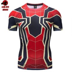 Camisa/Camiseta Hash Guard Aranha De Ferro Compressão Segunda Pele