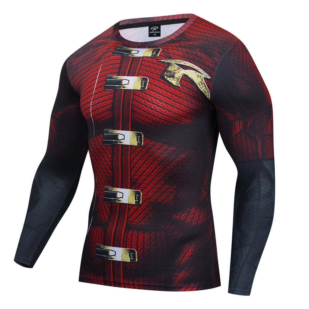 Camisa / Camiseta Asa Noturna Jovens Titãs Animação Manga Longa - Imagem 2