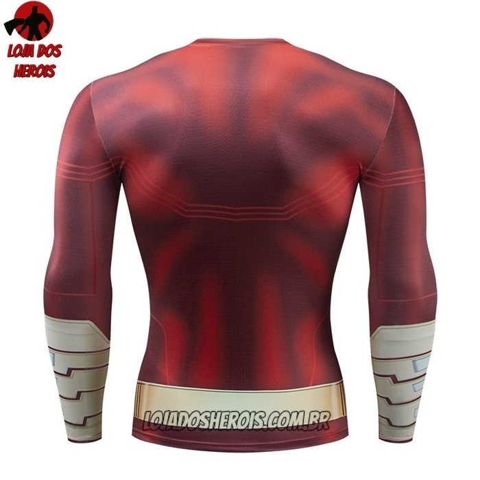 Camisa/Camiseta Hash Guard billy Filme Manga Compressão Segunda Pele - Imagem 2