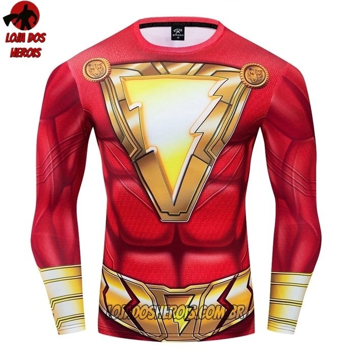 Camisa/Camiseta Hash Guard billy Desenho Manga Compressão Segunda Pele