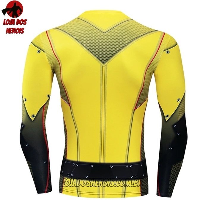 Camisa/Camiseta Hash Guard Reverso Desenho Manga Compressão Segunda Pele - Imagem 2