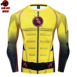 Camisa/Camiseta Hash Guard Reverso Desenho Manga Compressão Segunda Pele
