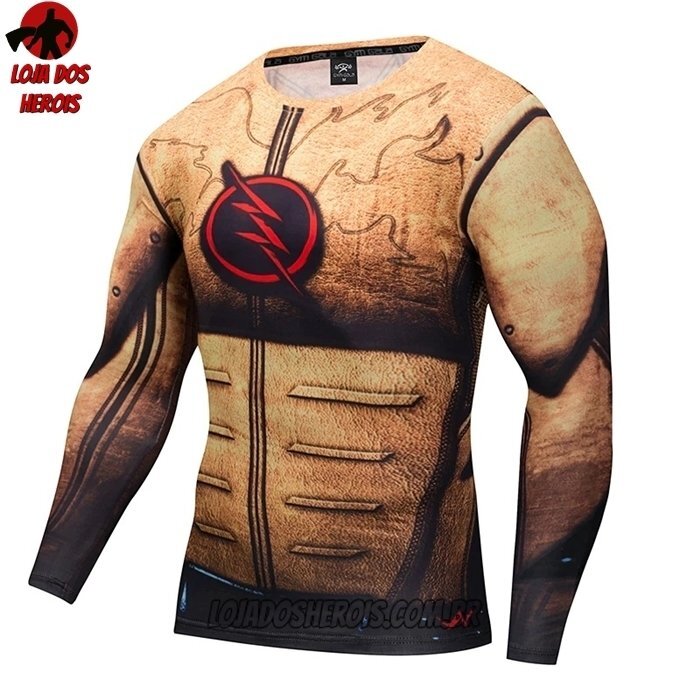 Camisa/Camiseta Hash Guard Reverso Manga Compressão Segunda Pele