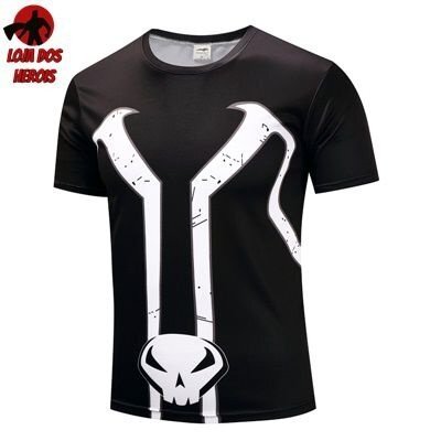Camisa / Camiseta Heróis Lobo Justiceiro - SlimFit