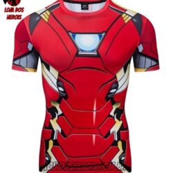 Camisa/Camiseta Hash Guard Homem De Ferro Clássico Compressão Segunda Pele