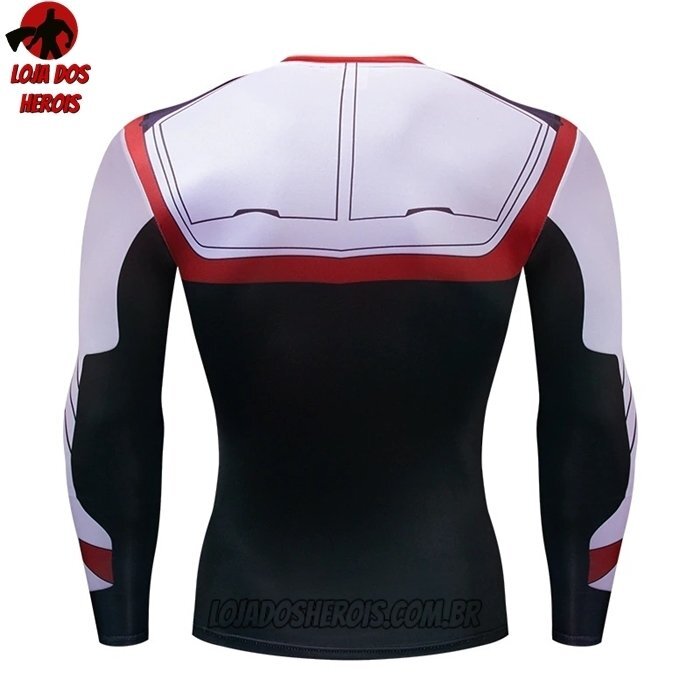 Camisa/Camiseta Hash Guard Vingadores Ultimato Uniforme Mod 5 Manga Compressão Segunda Pele - Imagem 2