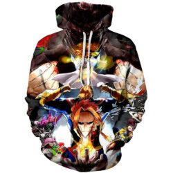 Blusa Jaqueta 3D Full All Might Herói My Hero Academia Anime Top