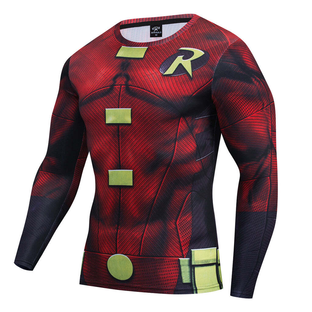 Camisa / Camiseta Asa Noturna Clássico Jovens Titãs Manga Longa - Imagem 3