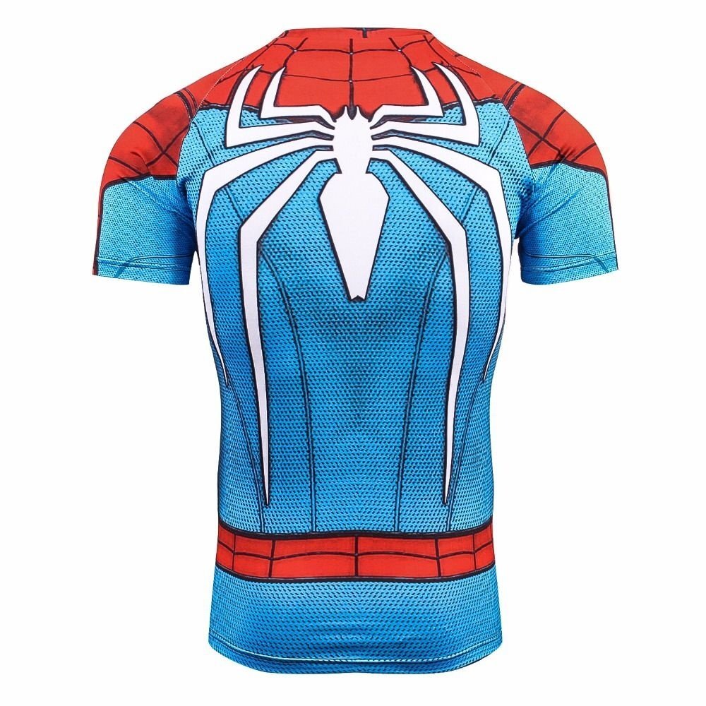 Camisa / Camiseta Hash Guard Compressão Homem Aranha Spider Man Game ps4 - Imagem 2