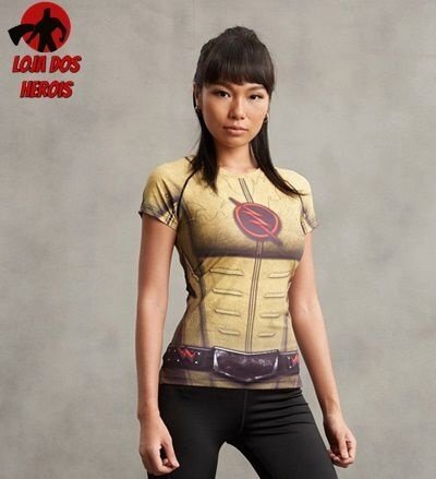 Camisa / Camiseta Hash Guard Feminina Reverso Mod 2 Compressão