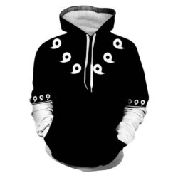 Blusa Jaqueta 3D Rikudou Sennin Naruto Shippuden Anime Touca Canguru