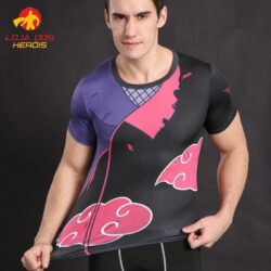 Camisa / Camiseta Hash Guard Itachi - Akatsuki Batalha - Naruto Shippuden Compressão