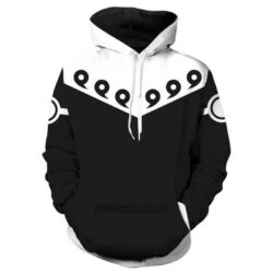 Blusa Jaqueta 3D Rikudou Sennin Sábio dos 6 caminhos Naruto Anime Touca Canguru
