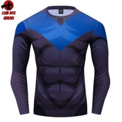 Camisa/Camiseta Hash Guard Asa Noturna Clássico Manga Compressão Segunda Pele