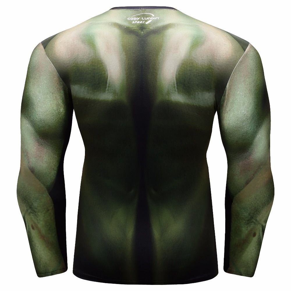Camisa / Camiseta Hash Guard Compressão Hulk - Os Vingadores - Imagem 3