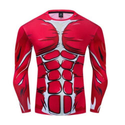 Camisa / Camiseta Titã Anime Attack On Titan Manga Longa