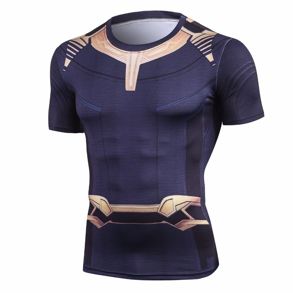 Camisa / Camiseta Hash Guard Compressão Thanos - Vingadores Ultimato